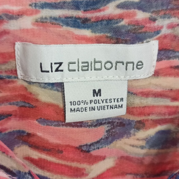 Liz Claiborne button down blouse - Picture 3 of 6